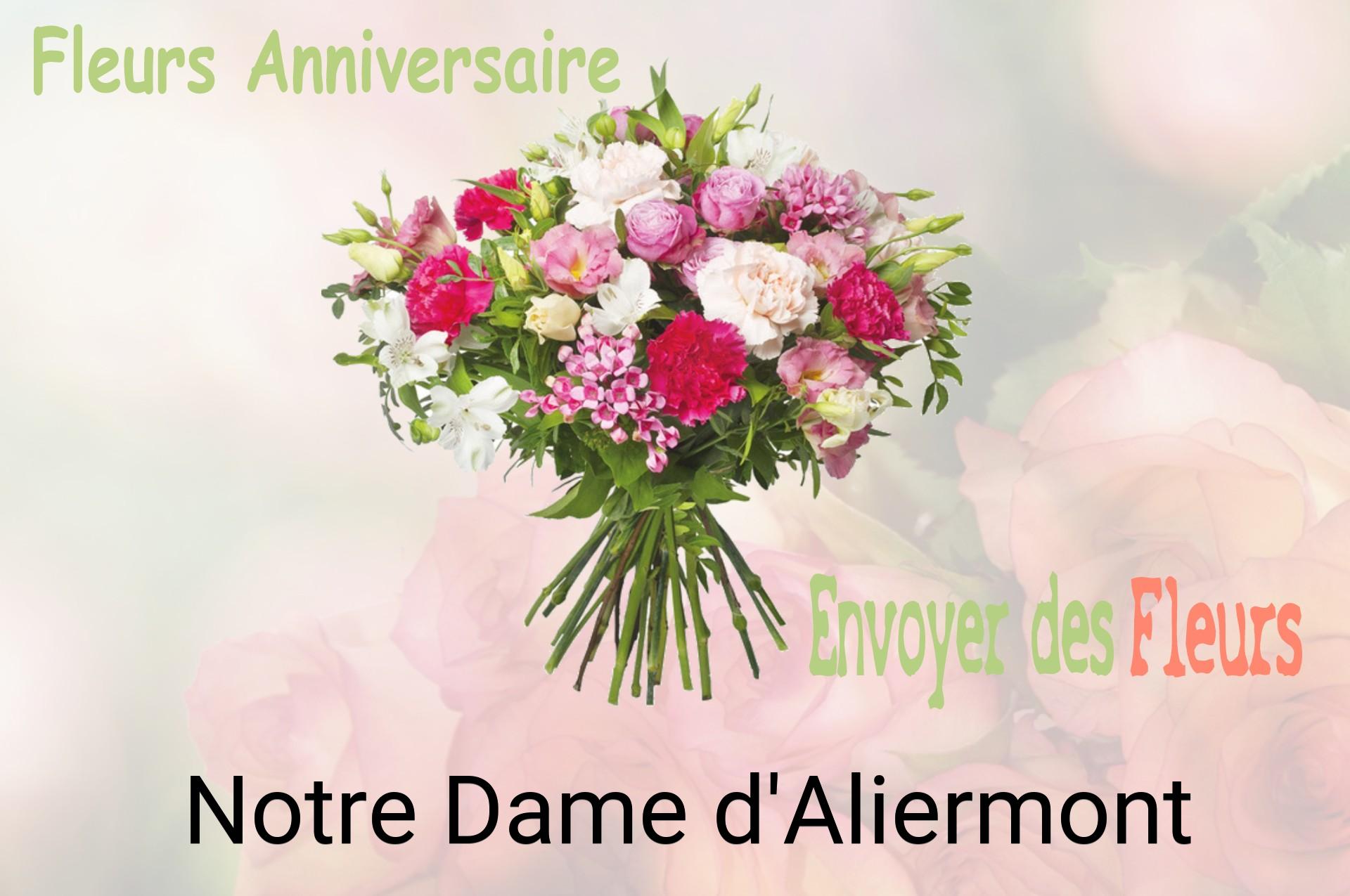 Bouquet de fleurs d’anniversaire livré à Notre-Dame-d'Aliermont